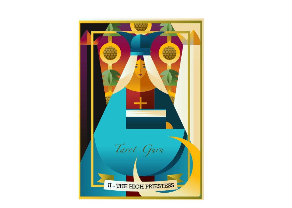 the High preistess Tarot card